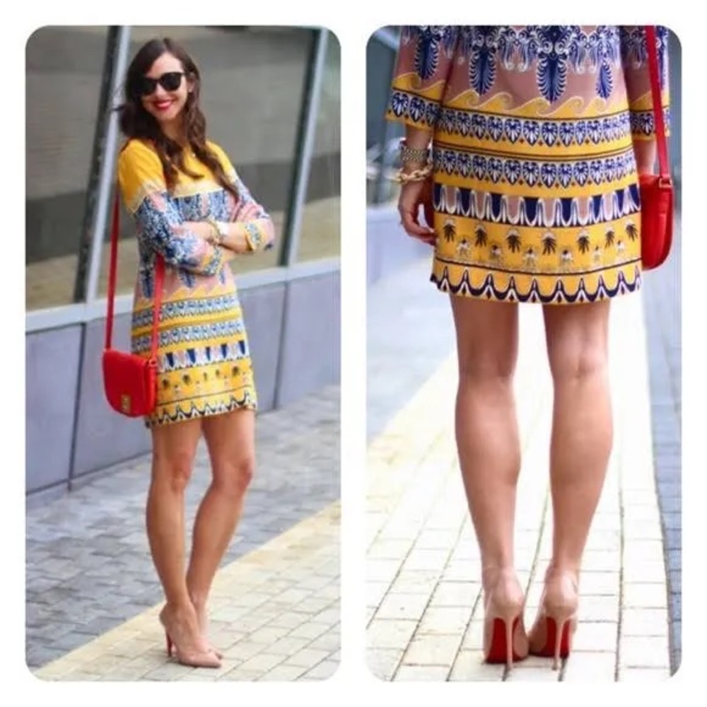 J. Crew Jules Scroll Print Dress